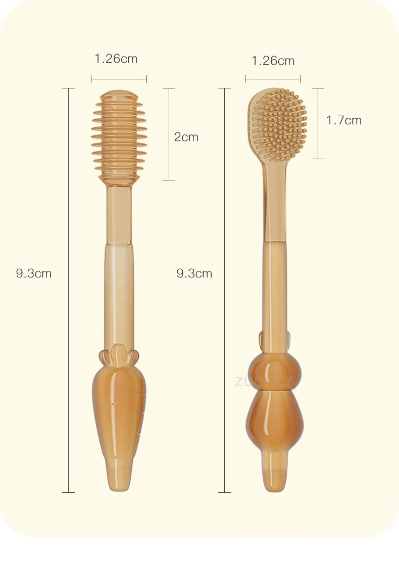 Soft Silicone Bristle Toothbrush