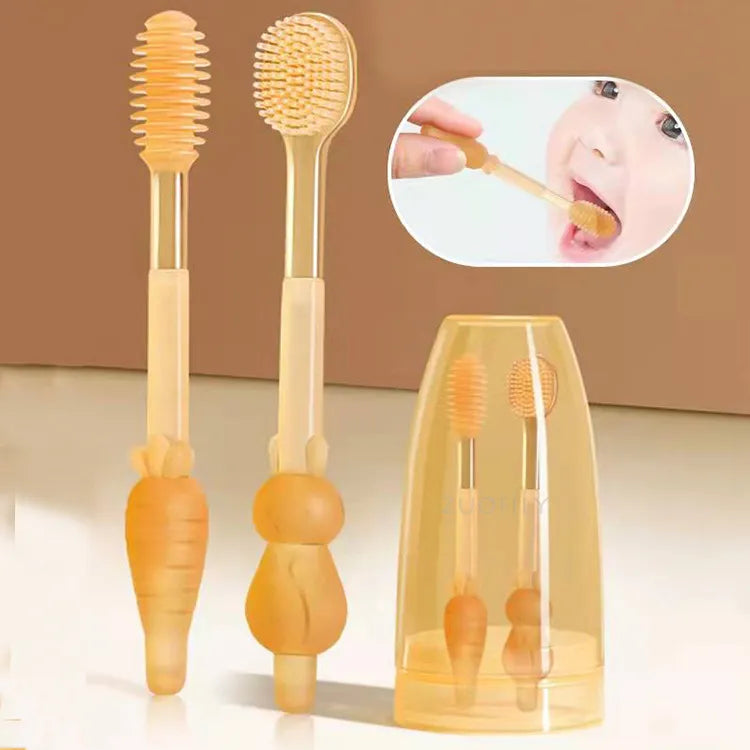 Soft Silicone Bristle Toothbrush