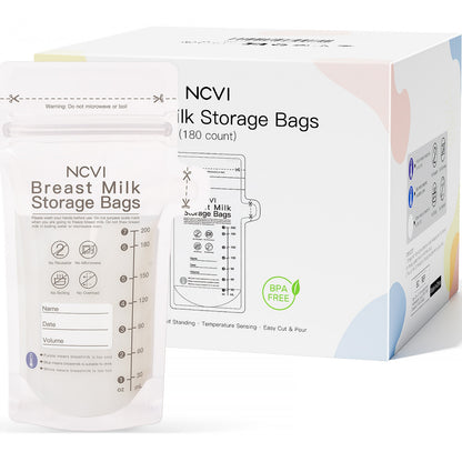 PREMIUM NCVI 200ml Breastmilk Storage Bags, BPA Free - MaternalLOVE MaternalLOVE