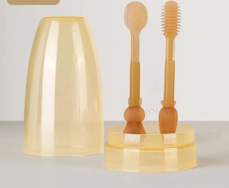 Soft Silicone Bristle Toothbrush